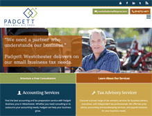 Tablet Screenshot of padgettwestchester.com